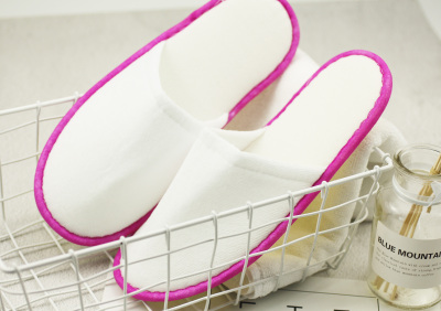 Hotel Room Slippers Hotel Disposable High-End Slippers Factory Direct Sales Environmental Protection Sole Slippers