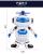 The intelligent whirling dance of the dancer children electric toy baby space dance robot.