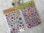 Stickers Heart Letter Number Smiley Animal Series Bubble Stickers