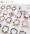 Amazon Hot Bohemian Multiple Options Natural Stone Crystal String Beads Bracelet Bracelet Ornament Wholesale