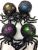 Adult decompression vent toy TPR spider vent grape ball player pinch vent grape ball toy