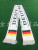 German scarf color, terylene, acrylic fabric and other fabrics for the world's fan scarf
