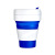 Silicone folded coffee cup can be folded water cup expansion water bottle water cup travel portable drink water bottle