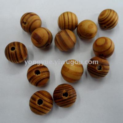 Spot supply 10 mm to 12 mm wood beads of various specifications decorative pattern DIY accessories quality environmental protection, wood beads