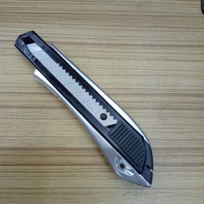 189B silver and gold art cutter knife hand tool knife large office stationery knife