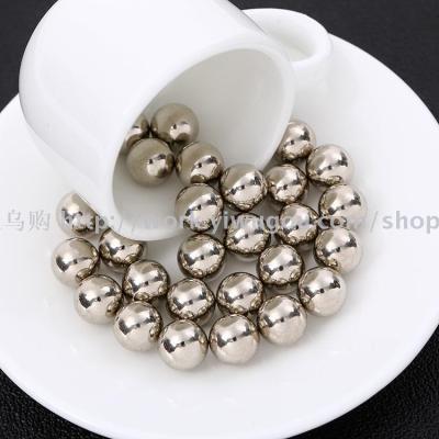 Carbon steel ball environmental protection electroplating nickel steel ball toy jewelry hardware technology steel ball