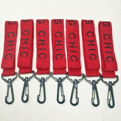 Factory Wholesale 2.5cm Cotton Red Offset Zipper Tail Sling down Jacket Backpack Printing Pendant Accessories