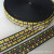 Factory Wholesale 2.5cm Ethnic Style Webbing Fashion Retro Knitted Belt Brim Ribbon Spot Customization