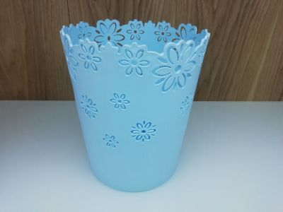 PP plastic desktop storage bin waste paper basket trash bin