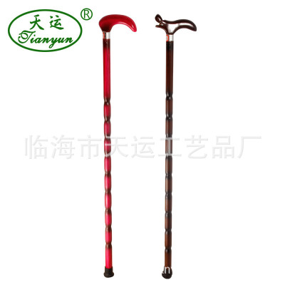 Tianyun Crafts Mountain Camping Supplies Sports Outdoor Alpenstock Crutch Walking Stick for the Elderly