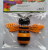 Bee cartoon thermometer window thermometer