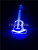 3D board lamp stereo vision lamp USB light seven colors LED violin small night lamp three switch touch type