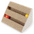 Spot corrugated cat toys with single, double grooves with bells fun triangle cat scratches