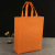 无纺布袋子Color printing non-woven bag custom folded bag shopping bag custom spot non-woven three-dimensional bag flat pocket