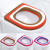 K thickened knitted o-type toilet seat cushion; soft toilet seat cover; warm toilet seat cover in winter