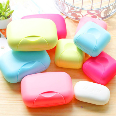 Sealed plastic hand soap box for business trip
