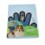 Pet cat and dog bath and massage gloves