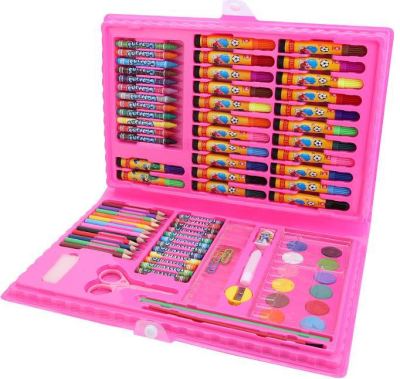 86-Piece Children's Stationery Painting Watercolor Pen Art Supplies Brush Set