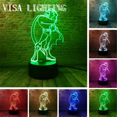 3D stereo table lamp small night lamp USB hologram table lamp baby sleeping decoration toy gift