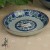 6.25-Inch/7-Inch/8-Inch Fruit Plate Chinese Flower Bone China Fruit Plate Jingdezhen Blue and White Porcelain Plate Underglaze Color Plate