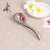 Factory Direct Sales Medium Flower Handle Spoon Small Spoon Scoop Chinese Underglaze Tableware Customizable Wholesale