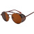 Steampunk sunglasses round framed sunglasses decorated with European and American retro glasses JR66247 cross-border