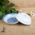 7/8/9-Inch Meal Tray Fashion Blue and White Porcelain Plate Handmade Painting Plate Meal Tray Tableware Set