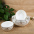 Factory Direct Sales Ceramic Bowl Handmade Painting Rose Bone China Bowl Set Korean Style Bowl Hotel