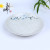 Factory Wholesale Custom Snowflake Porcelain Plate Hotel and Restaurant Exquisite Ceramic Tableware 7-Inch 8-Inch Meal Tray Soup Plate
