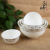 4.5/5/6/7/8-Inch Cantonese Ceramic Tableware Set Household Bowls and Dishes Ceramic Bowl and Plate Gift Customization Wholesale