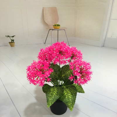 Mini simulated potted plant