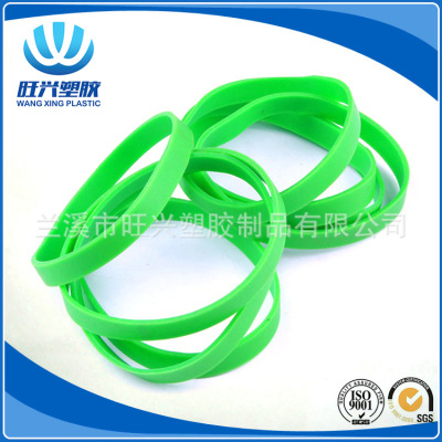 Wangxing Plastic, wholesale Large size of rubber Band width, can be customized natural Transparent rubber Band
