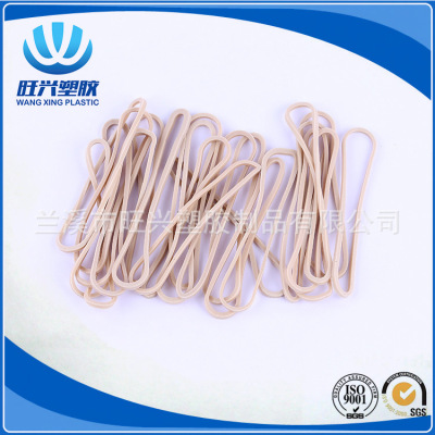 Wang zhen xing plastic, high temperature resistant beige rubber band, sushi box packing reinforced natural rubber band