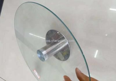 Cake glass transparent turntable Cake turntable