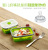 Tableware preservation box daily provisions silicone folding food box