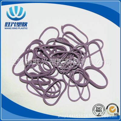 Wangxing plastic, the original one imported rubber bands, together into bright color rubber bands, high temperature to hold