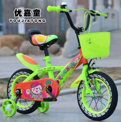 Bicycle children's car 121416 new men's and women's bicycle with a basket