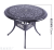 Environmental Protection Table Coffee Table Dining Table Boutique Coffee Table Outdoor Leisure Dining Table Wooden Table round Table Cast Aluminum Desk