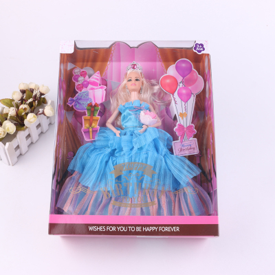 Gift box for children's birthday gift box bobby baby set gift box girl child doll princess