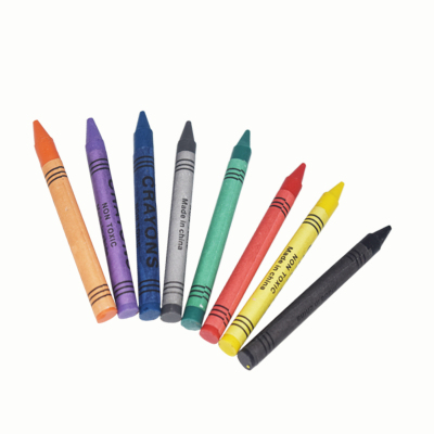 8-color children's crayon oil painting stick stationery manufacturers of primary school students hot art painting tools and pens