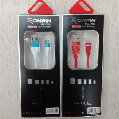 Wolverine nickel-plated,  woven data cable is suitable for android mobile phone charging cable quick charging data cable