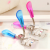 Portable color wide-angle mini false eyelash clip with metal assistant curling up and partial eyelash clip