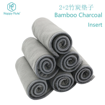 Bamboo charcoal fiber diaper pad Bamboo charcoal diaper pad Bamboo charcoal diaper spot cloth pad