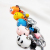 Fashion folding fun novelty toy key chain hanging decorations handicraft accessories doll pendant