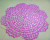 Transparent colour plum flower water bead bath mat bathroom non-slip mat PVC non-slip mat massage bath mat