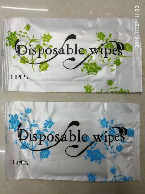 Disposable wipes single-piece white fiber square wipes hotel catering cleaning wipes