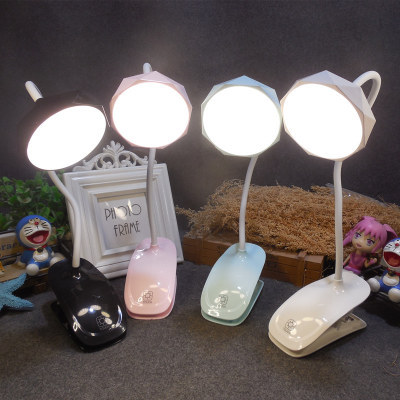 foreign trade exclusively for touch sensing fashion simple clip eye protection led desk lamp usb charging three-gear dimming