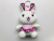 Cartoon plush toy joint teddy bear stuffed tie bag accessories wedding gift doll