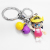 Lovely alalay creative jewelry key chain fashion woman's bag makeup bag doll accessories hang pendant