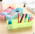 Five compartments underwear storage box plastic sorting box drawer type socks storage can be stacked storage box